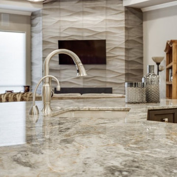 Quartzite Cielo Kitchen