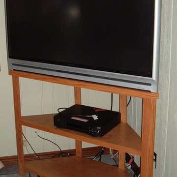 Custom 2 Shelved Entertainment Center