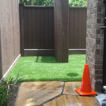 small turf job
