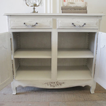 19th Century Painted French Provincial Buffet