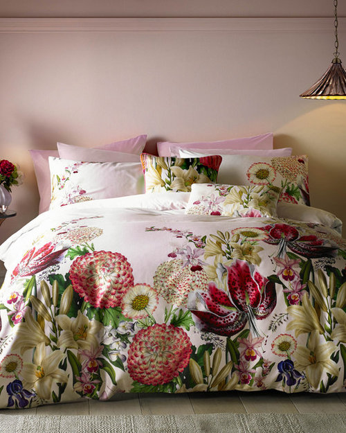 Ted Baker Bedding...what should i put at the window for curtains/blind