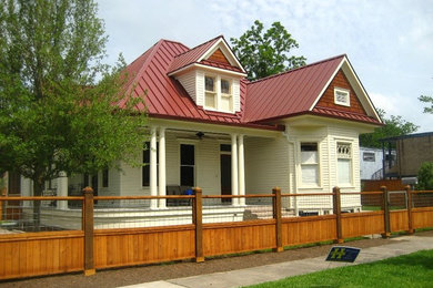 Example of a classic exterior home design in Houston
