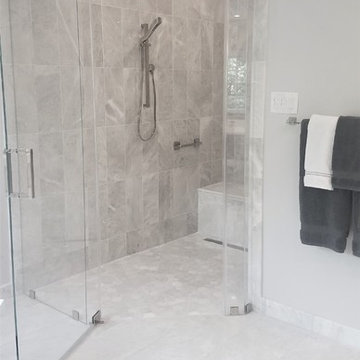 Teas Street Bellaire Texas Master Bath full renovation