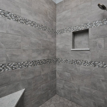 Key West Inspired Master Bathroom Design by Reico Kitchen & Bath