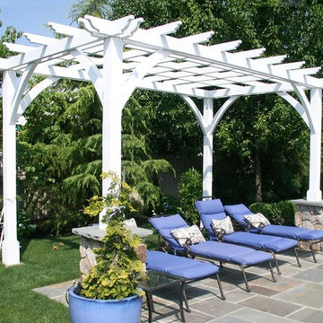 Cherry Hill Pergola (Off-White Oil-Based)