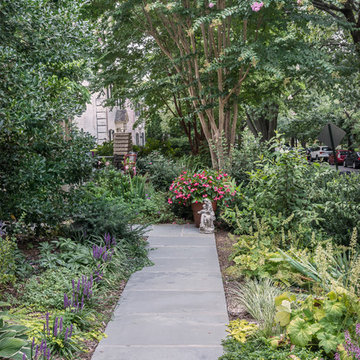 A City Garden on a Corner Lot