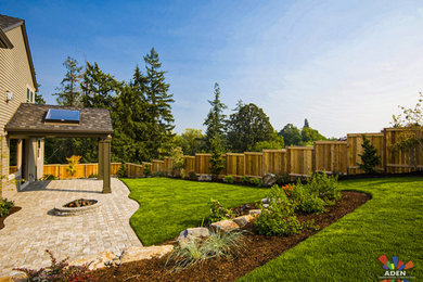 This is an example of a modern landscaping in Seattle.