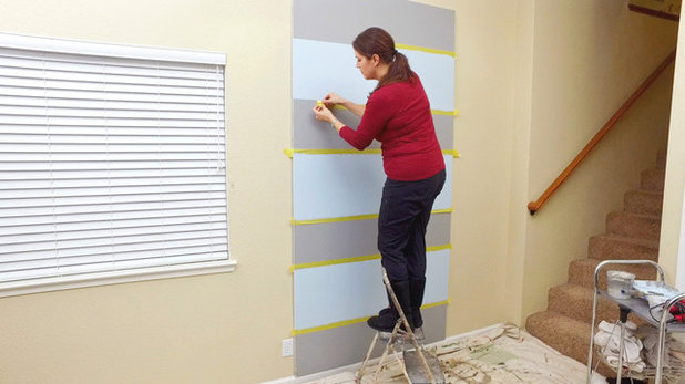 Houzz TV: How to Paint Stripes on the Wall