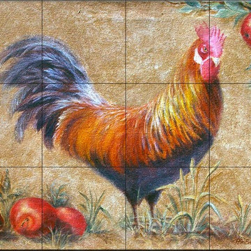 Rita Broughton - Kitchen Backsplash Tile Murals