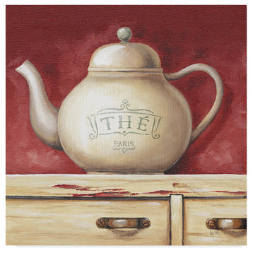 "The Paris Tea Pot" by Lisa Audit, Canvas Art