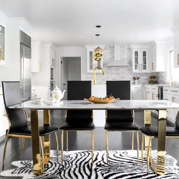 Ethernal Calacatta Gold Kitchen