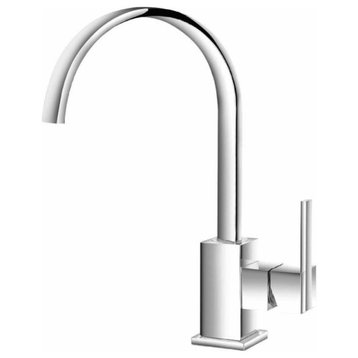 Isenberg 150.1500 - Single Hole Bathroom Faucet, With Swivel Spout