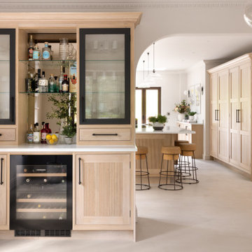 Scandi Bespoke Blond Oak Kitchen