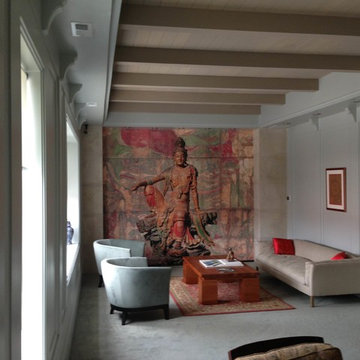 Asian Inspired Office Mural