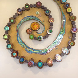 Color Swirl - Wall Sculptures