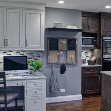 Kitchen desk area