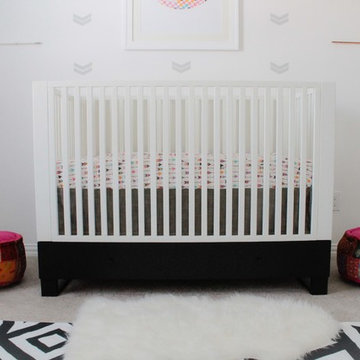 Modern Aztec Baby Girl Nursery