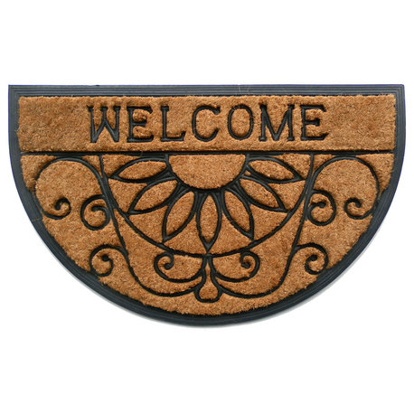 Welcome Scroll Doormat 18"x30"