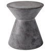Astley End Table, Anthracite Gray