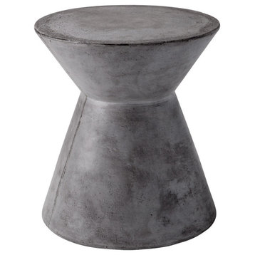 Astley End Table, Anthracite Gray
