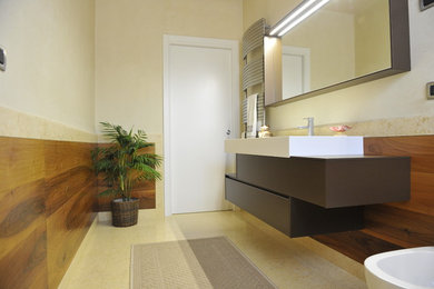 Photo of a contemporary bathroom in Venice.