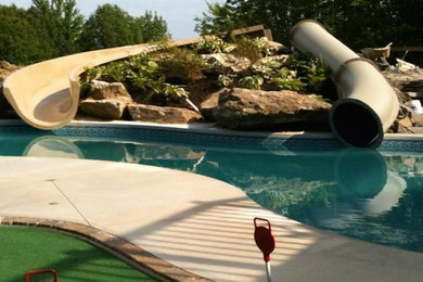 Inspiration for a large water slide remodel in Portland Maine