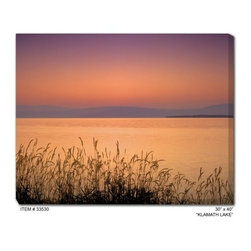 Klamath Lake Outdoor Canvas Art - Home Decor