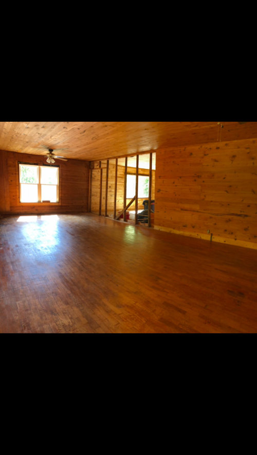 Staining Advice For Knotty Pine Walls And Oak Floors