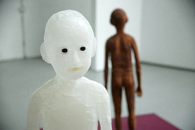 Permutation, Figurative sculpture installation