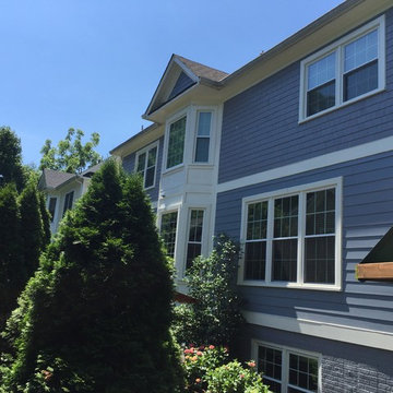 5007 Greenway Dr., Bethesda, MD - Triple Pane Window Installation