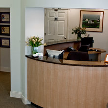 Dental office waiting area