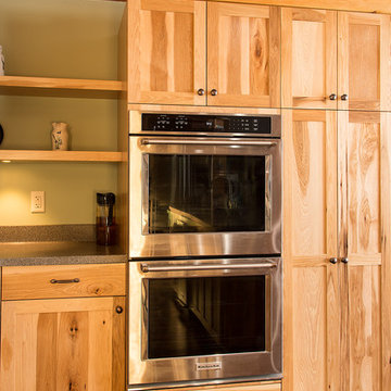 Rustic Hickory Kitchen