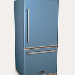 Big Chill Pro Fridge in French Blue - Refrigerators