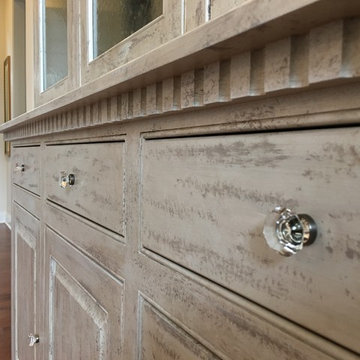 Jacobs - Custom built Maple dining room hutch