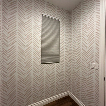 Wallpaper installation Hallway in Alhambra