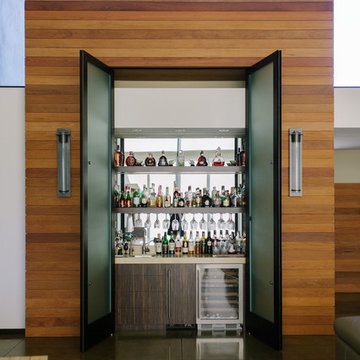 Modesto - High End Laminate Beverage Center