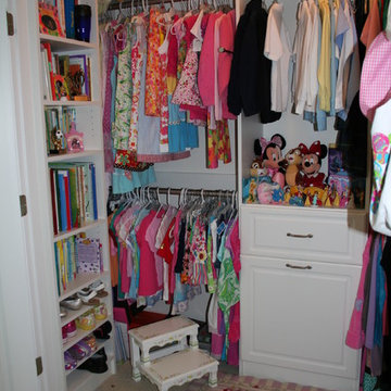 Girls White Reach In Closet