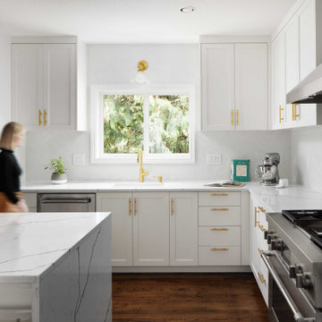 Modern Glam Kitchen