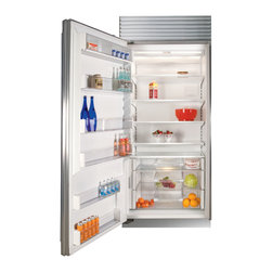 Sub-Zero 36" Built-In All Refrigerator Stainless Pro Handle | BI-36R/S/PH - Refrigerators