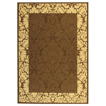 Courtyard Brown Area Rug CY2727-3409 - 6'7" x 6'7" Square
