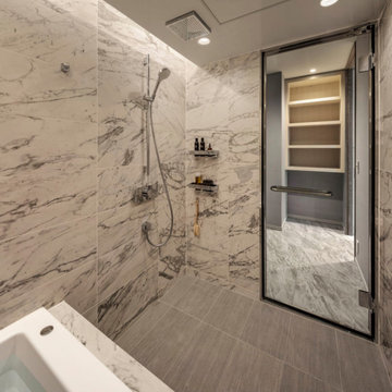 シンプルな作りのホテルライクな空間