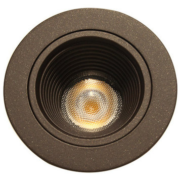 NICOR 2" LED Downlight With Baffle Trim, Oil-Rubbed Bronze, 3000K
