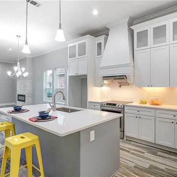 Rolling Island, Kitchen Makeover in Temple City, CA