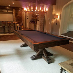 Gorgeous Thomas 8' Pool Table - Game Tables