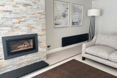 Inspiration for a modern living room in Other.