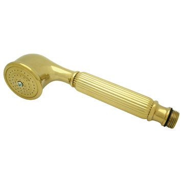 Kingston Brass Hand Shower Head, Polished Brass