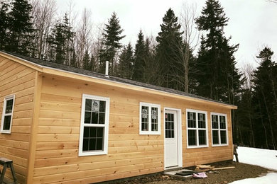 Inspiration for a rustic exterior home remodel in Other