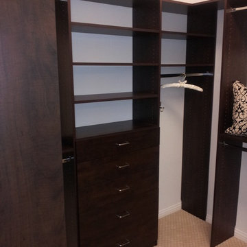 Chocolate Peartree Walk-in Closets