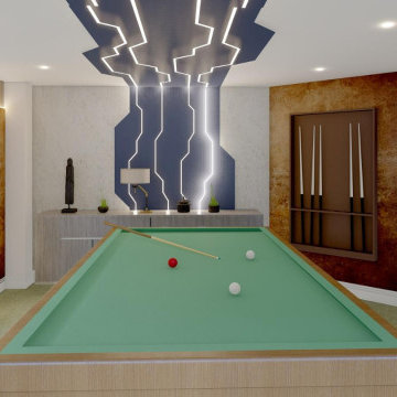 Multi-Functional Games Room Design in Nottingham
