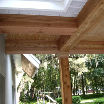 Addition: garage, walkway, mother-in-law suite